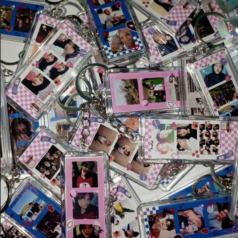 Gantungan Kunci Akrilik Custom